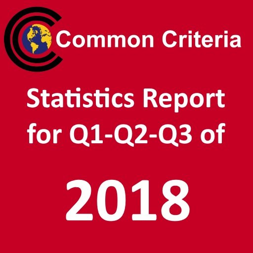 Common Criteria Statistics Report for Q1-Q2-Q3 of 2018