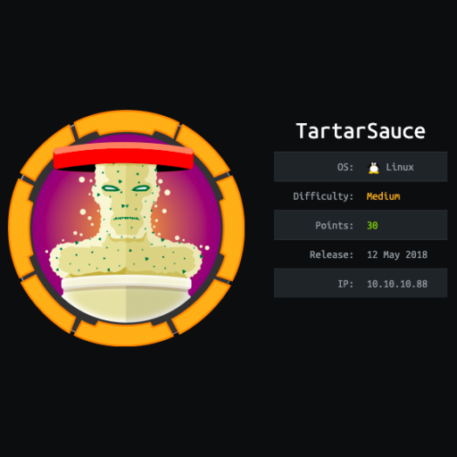Road to OSCP - Hack The Box Write Up - Tartarsauce